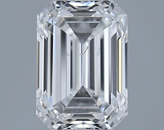 1.02ct Emerald D SI2 Natural Diamond