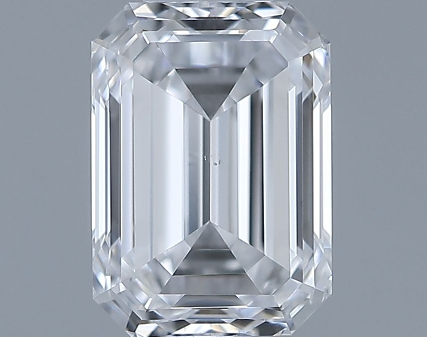 0.61ct Emerald D VS2 Natural Diamond