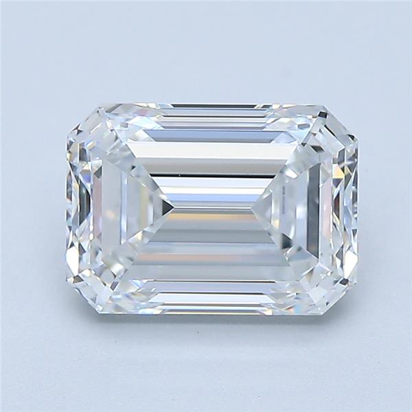 2.41ct Emerald E VVS2 Natural Diamond