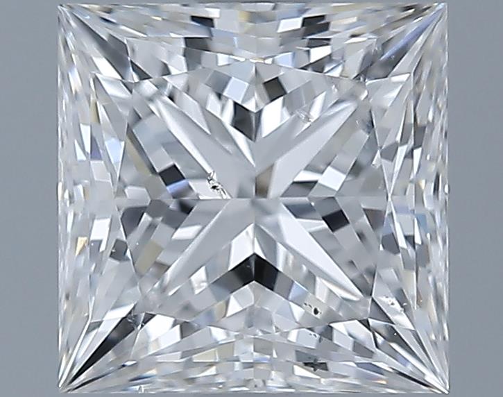 2.01ct Princess F SI2 Natural Diamond