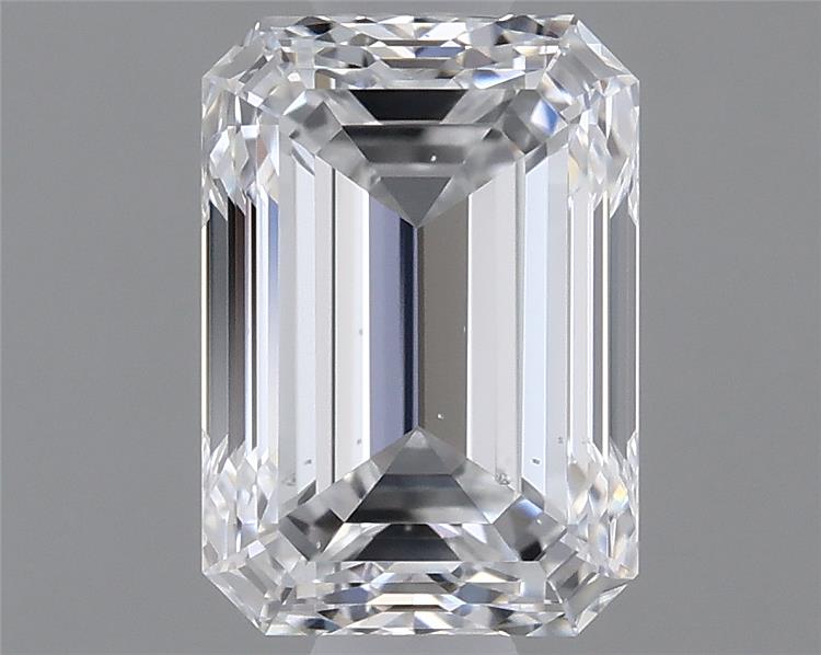 0.9ct Emerald E SI1 Natural Diamond