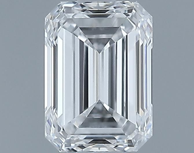 0.68ct Emerald D VVS2 Natural Diamond