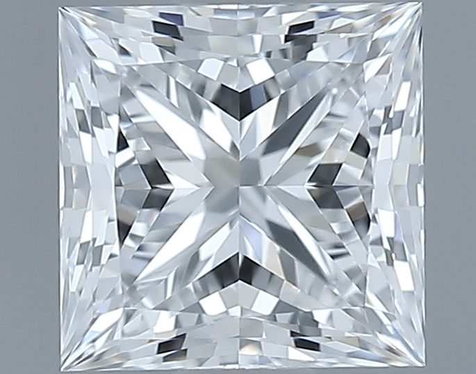 0.7ct Princess D IF Natural Diamond