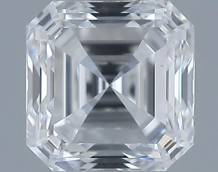 0.61ct Asscher D VS1 Natural Diamond