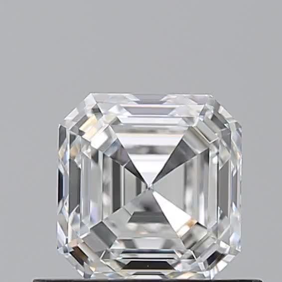 0.7ct Asscher G VVS2 Natural Diamond