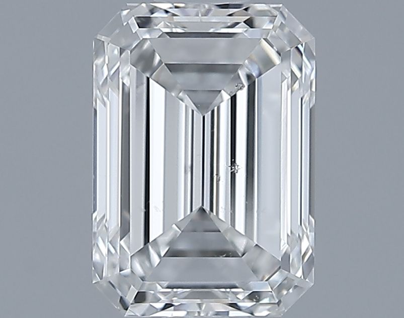 1.5ct Emerald F SI1 Natural Diamond