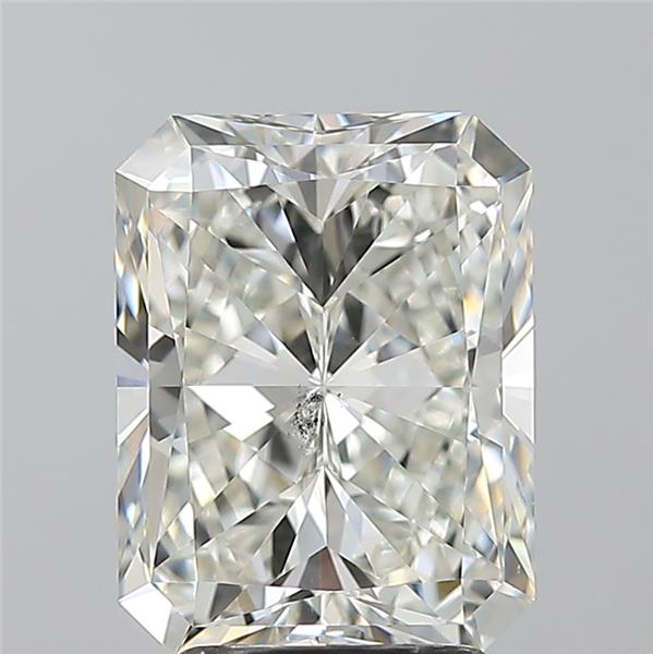 3.04ct Radiant J SI1 Natural Diamond