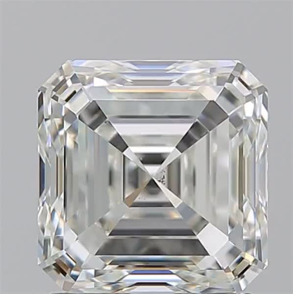 2.02ct Asscher I VS2 Natural Diamond