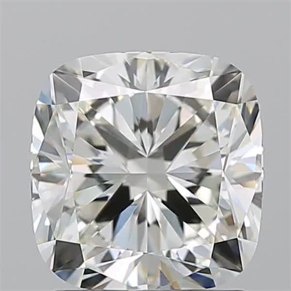 2.01ct Cushion K VVS2 Natural Diamond