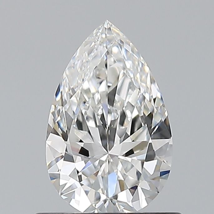 0.7ct Pear F VVS2 Natural Diamond