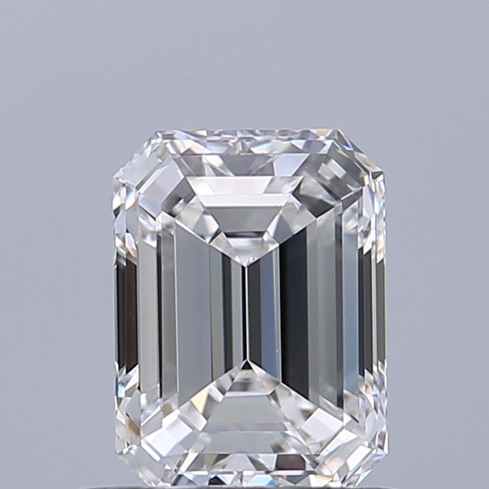 0.7ct Emerald D VVS2 Natural Diamond