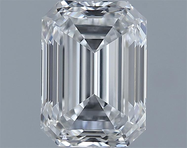 0.91ct Emerald F VS1 Natural Diamond