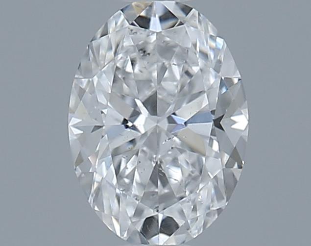 0.5ct Oval D SI1 Natural Diamond