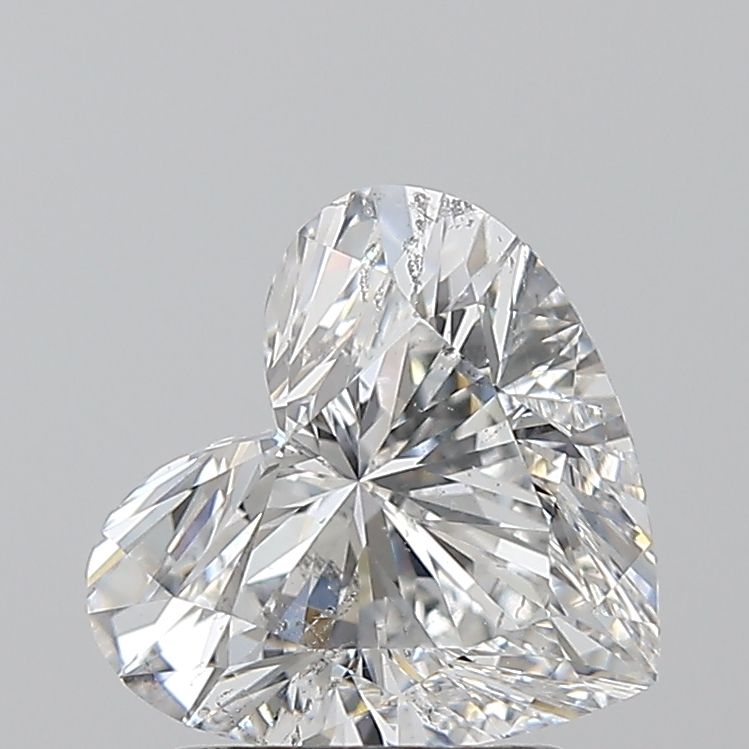 1.7ct Heart E SI2 Natural Diamond