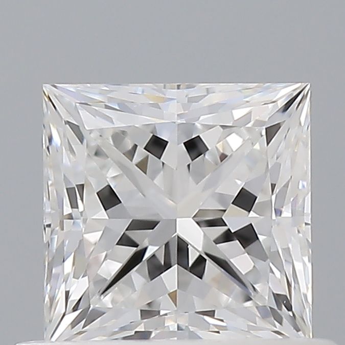 0.71ct Princess D VS2 Natural Diamond