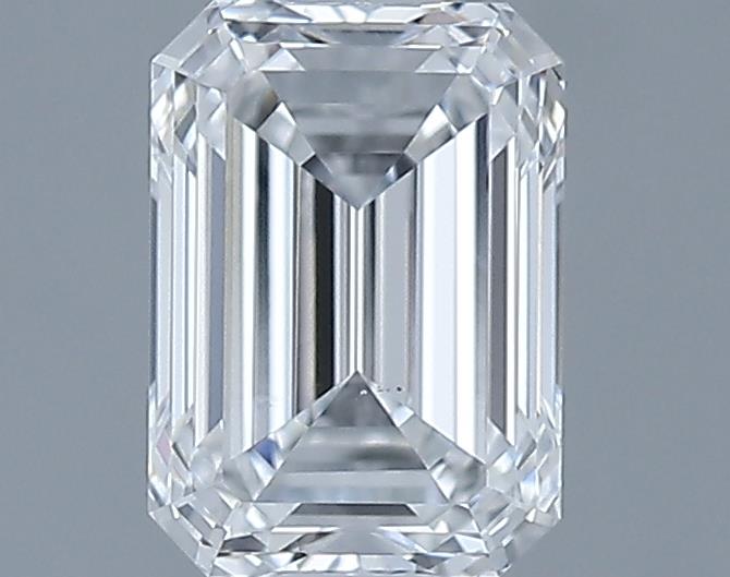 0.6ct Emerald E VS2 Natural Diamond