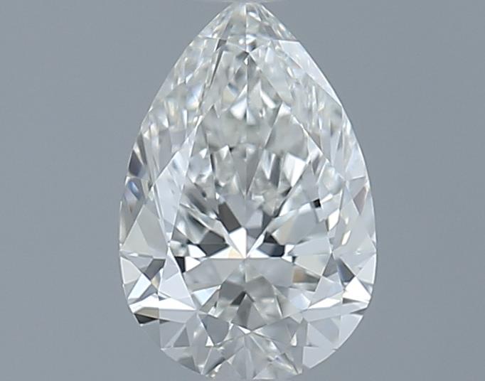 0.91ct Pear H IF Natural Diamond