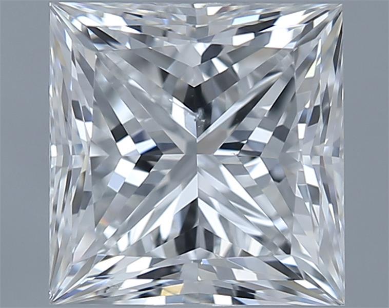 1.52ct Princess F SI1 Natural Diamond