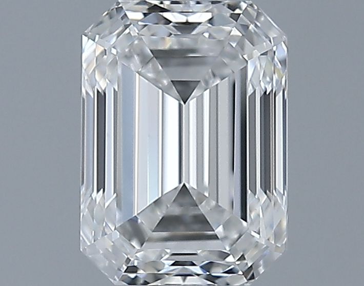 1.01ct Emerald F VS1 Natural Diamond