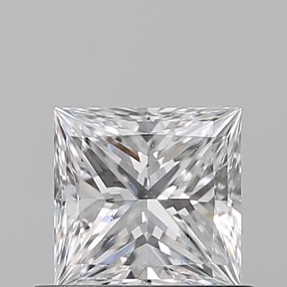 0.58ct Princess E VS2 Natural Diamond