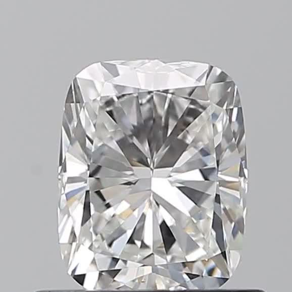 0.7ct Cushion F VS2 Natural Diamond