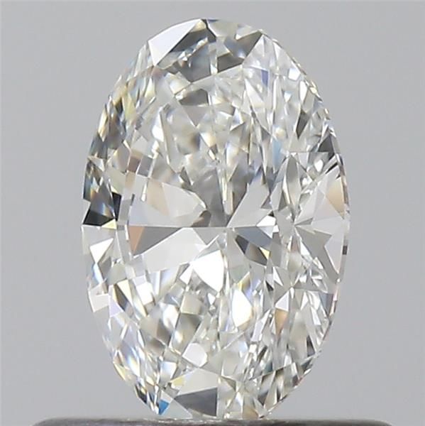 0.51ct Oval H VVS1 Natural Diamond
