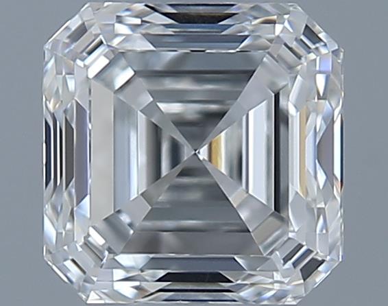 0.71ct Asscher G VVS2 Natural Diamond