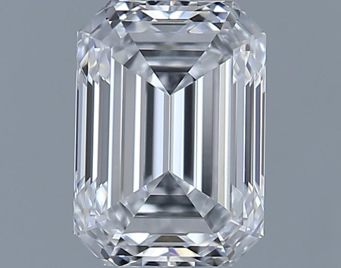 0.71ct Emerald D VVS2 Natural Diamond