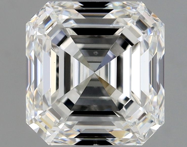 1.01ct Asscher H VS1 Natural Diamond
