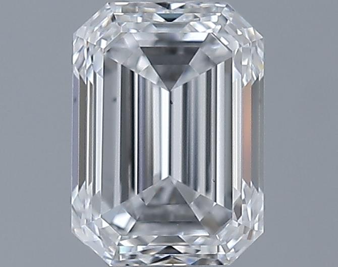0.9ct Emerald D VS2 Natural Diamond