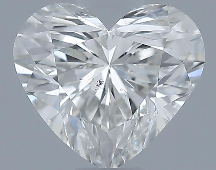 0.71ct Heart I SI2 Natural Diamond