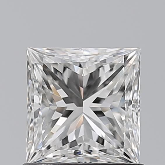 1ct Princess F VS2 Natural Diamond