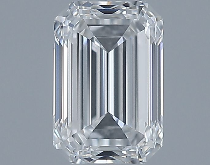 0.7ct Emerald E VVS1 Natural Diamond