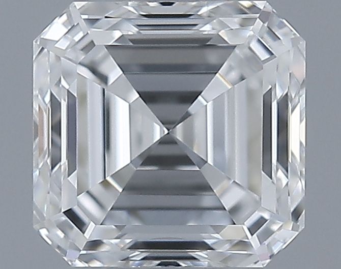 0.62ct Asscher E VVS1 Natural Diamond