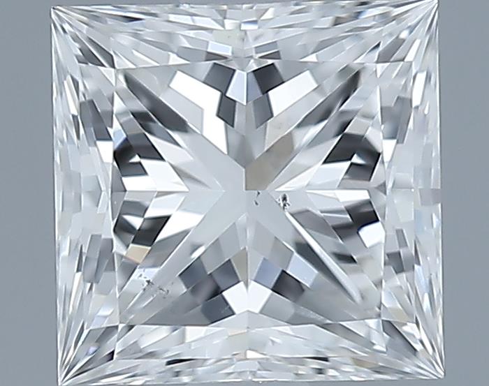 0.7ct Princess F SI1 Natural Diamond