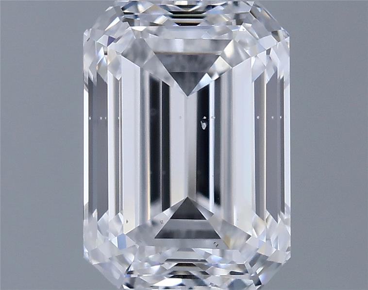 0.75ct Emerald D SI1 Natural Diamond