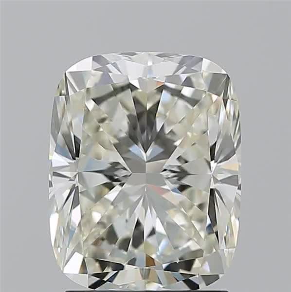 2.22ct Cushion K VVS1 Natural Diamond