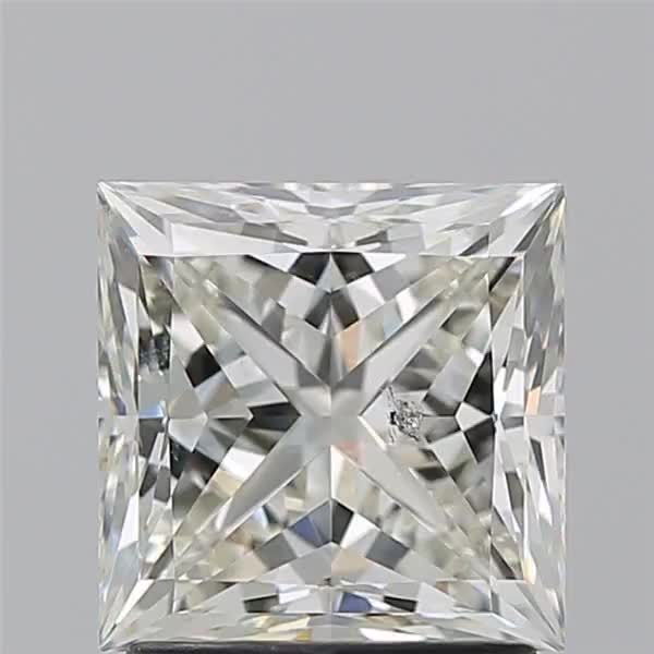 2.01ct Princess K SI2 Natural Diamond