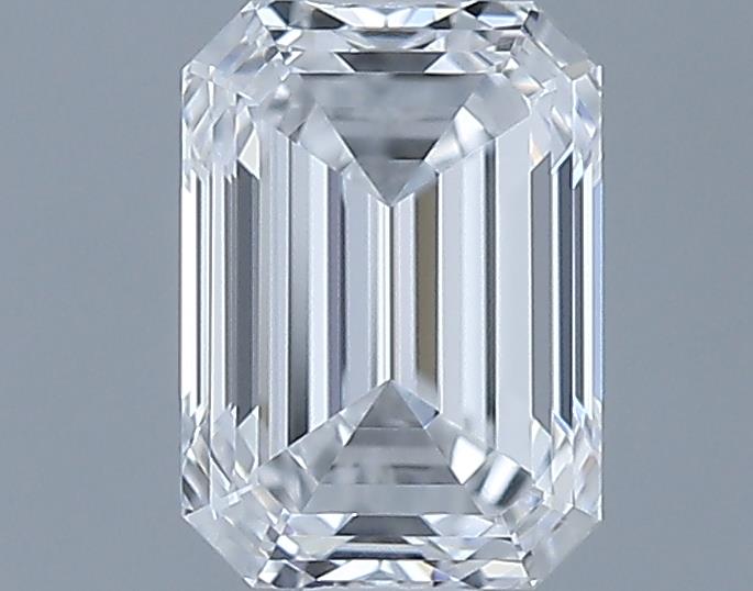 0.71ct Emerald D VVS2 Natural Diamond