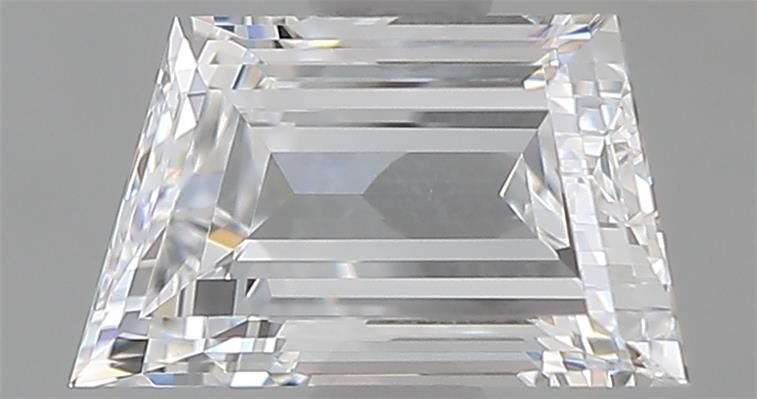 0.58ct Trapezoid D VVS2 Natural Diamond