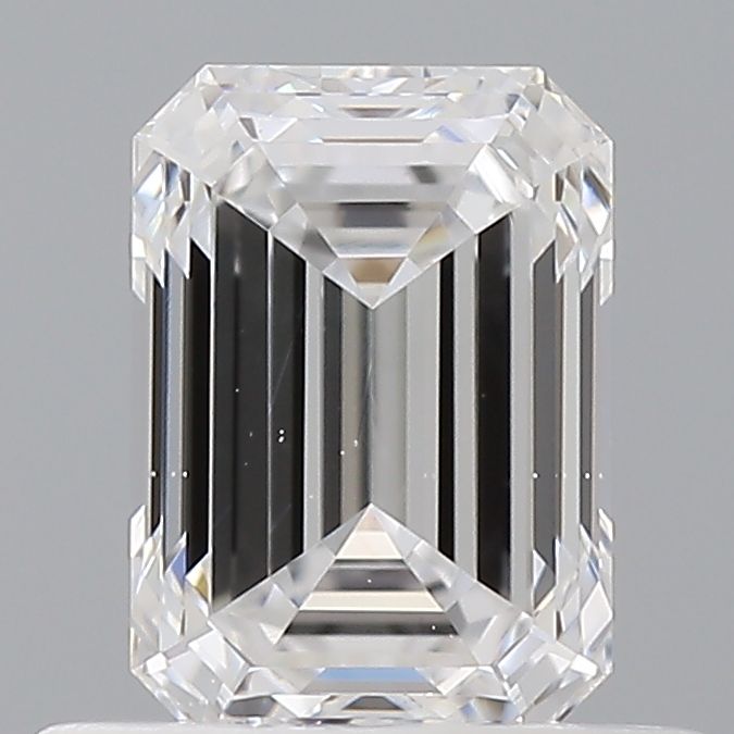 0.73ct Emerald D SI1 Natural Diamond