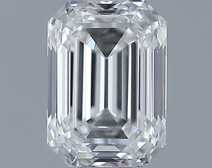 0.91ct Emerald F VS1 Natural Diamond