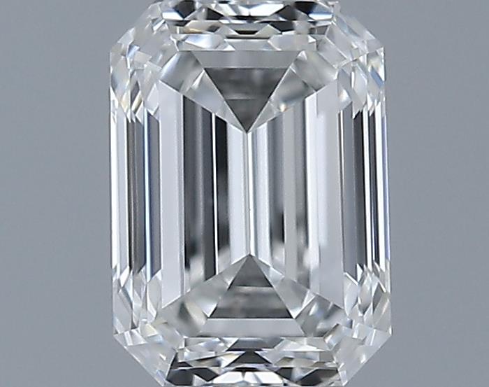 0.7ct Emerald F VS1 Natural Diamond