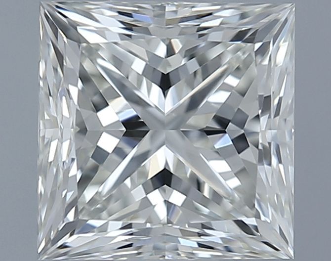 0.91ct Princess K VVS1 Natural Diamond