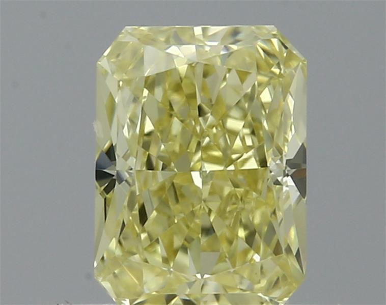 0.54ct Fancy Yellow Radiant Natural Diamond