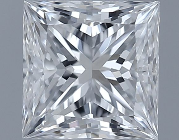 0.51ct Princess D VVS1 Natural Diamond