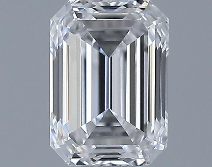 0.62ct Emerald D VVS2 Natural Diamond