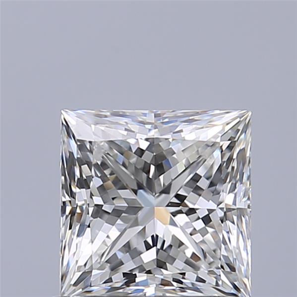0.81ct Princess F VVS1 Natural Diamond