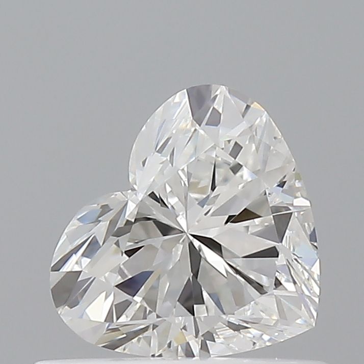 0.53ct Heart F IF Natural Diamond