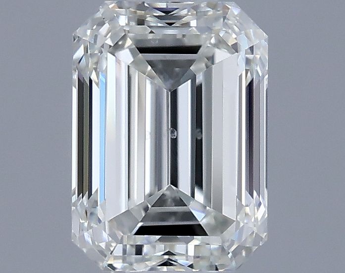 0.7ct Emerald I SI1 Natural Diamond